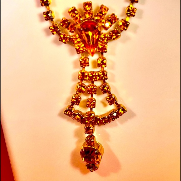 La Rel Vintage Rhinestone Necklace Earring Set - Picture 11 of 11